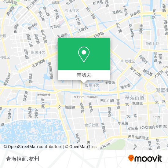 青海拉面地图