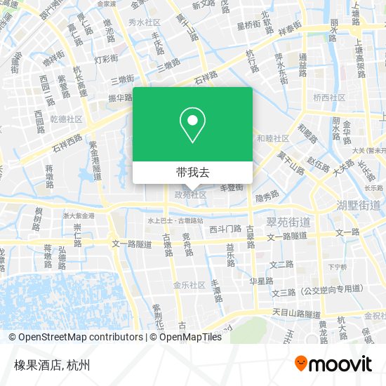 橡果酒店地图