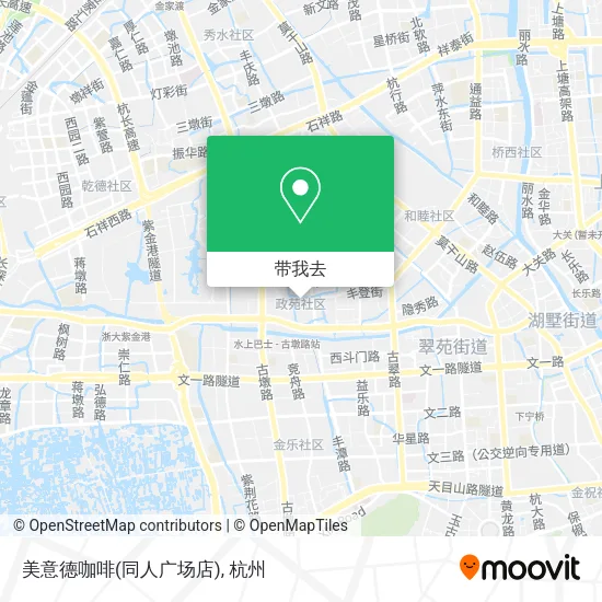 美意德咖啡(同人广场店)地图