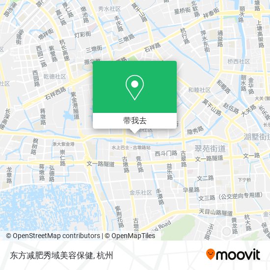 东方减肥秀域美容保健地图