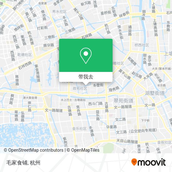 毛家食铺地图