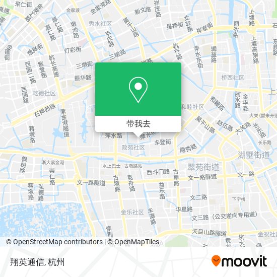 翔英通信地图
