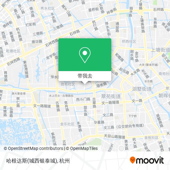哈根达斯(城西银泰城)地图