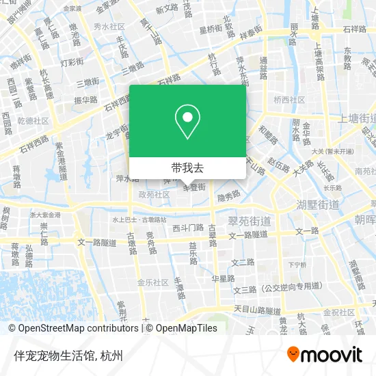 伴宠宠物生活馆地图