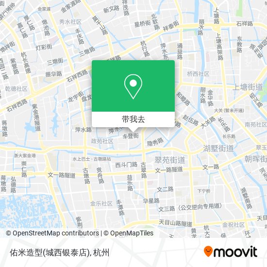 佑米造型(城西银泰店)地图