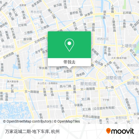万家花城二期-地下车库地图
