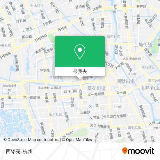 西铭苑地图