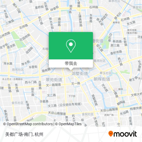美都广场-南门地图