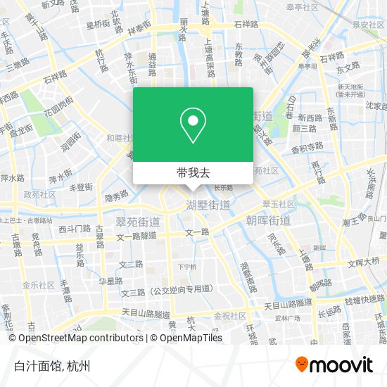 白汁面馆地图