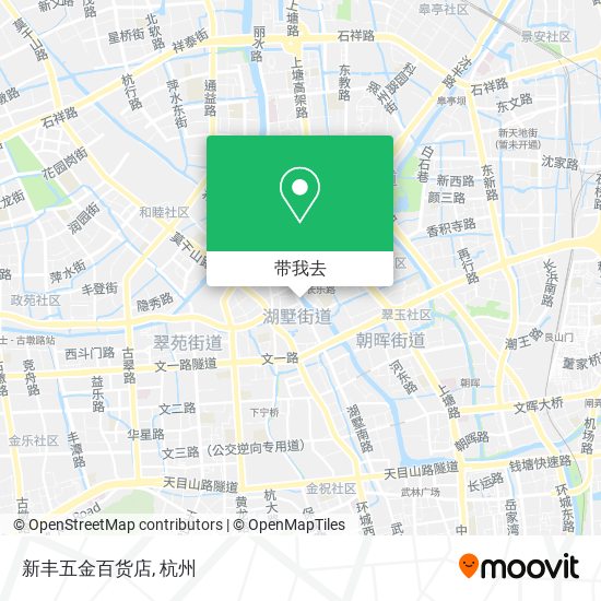 新丰五金百货店地图