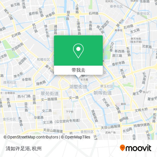 清如许足浴地图