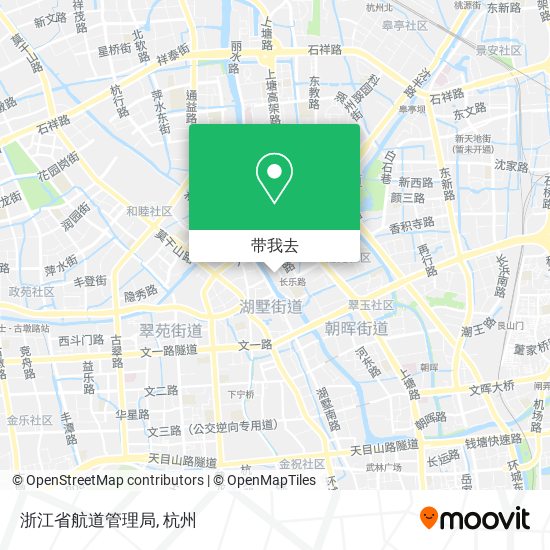 浙江省航道管理局地图