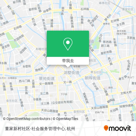 董家新村社区-社会服务管理中心地图