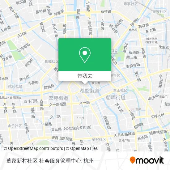 董家新村社区-社会服务管理中心地图