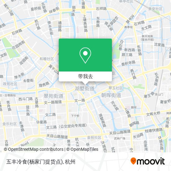 五丰冷食(杨家门提货点)地图