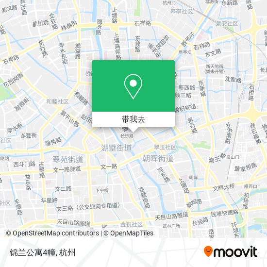 锦兰公寓4幢地图