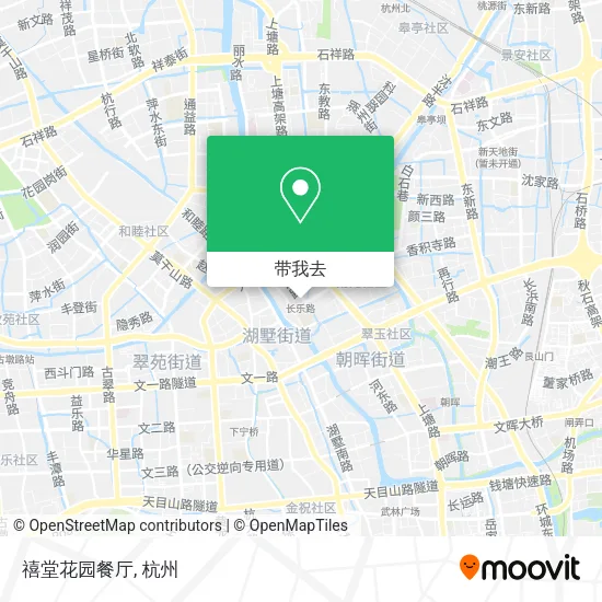 禧堂花园餐厅地图