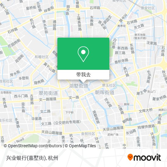 兴业银行(嘉墅街)地图