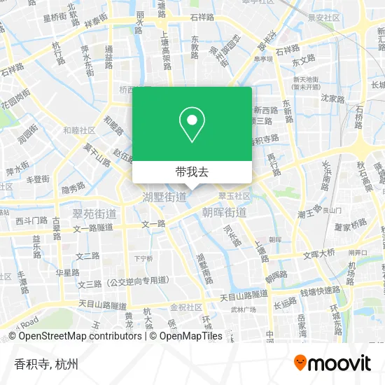 香积寺地图