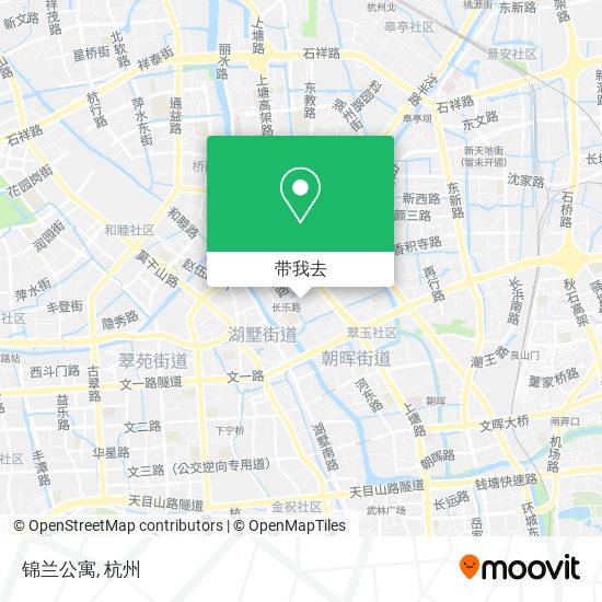 锦兰公寓地图