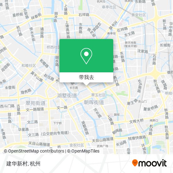 建华新村地图