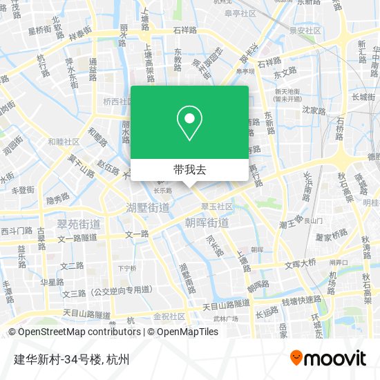 建华新村-34号楼地图