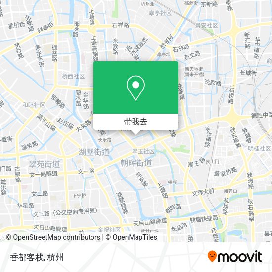 香都客栈地图