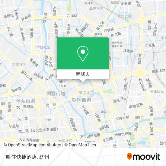 唯佳快捷酒店地图