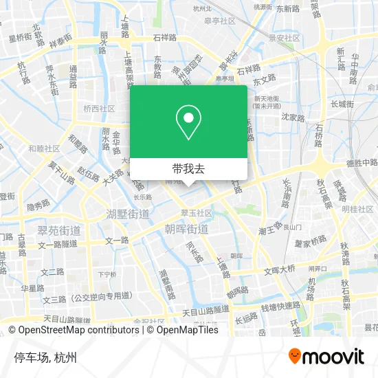 停车场地图