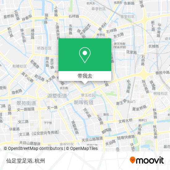 仙足堂足浴地图