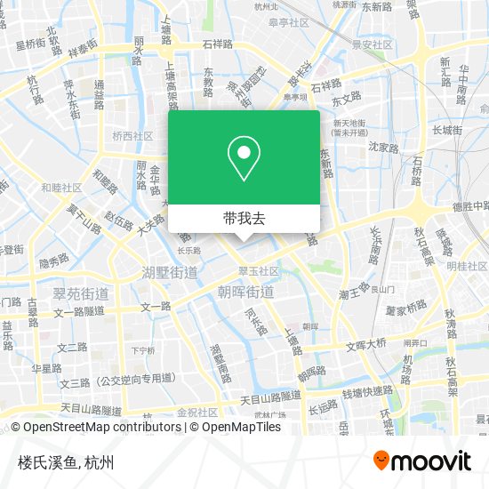 楼氏溪鱼地图