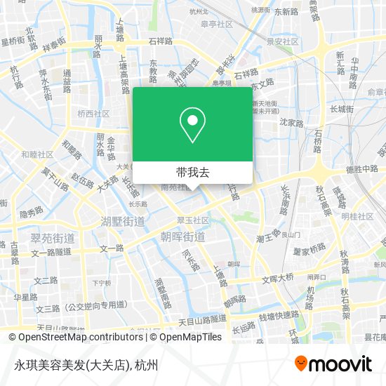 永琪美容美发(大关店)地图