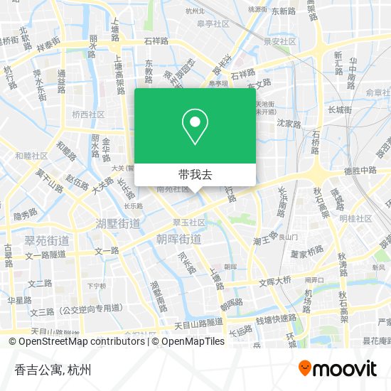 香吉公寓地图