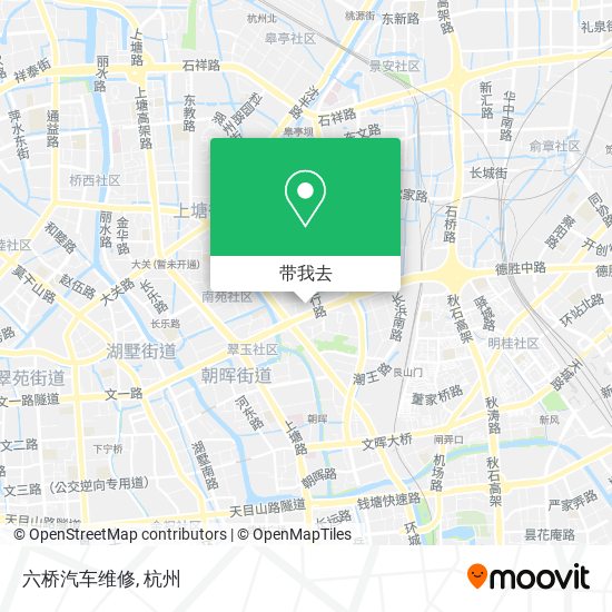 六桥汽车维修地图