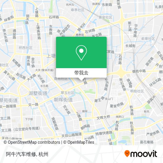 阿牛汽车维修地图