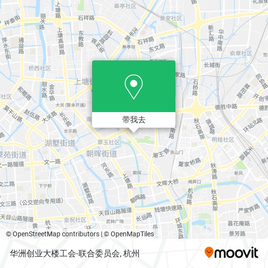 华洲创业大楼工会-联合委员会地图