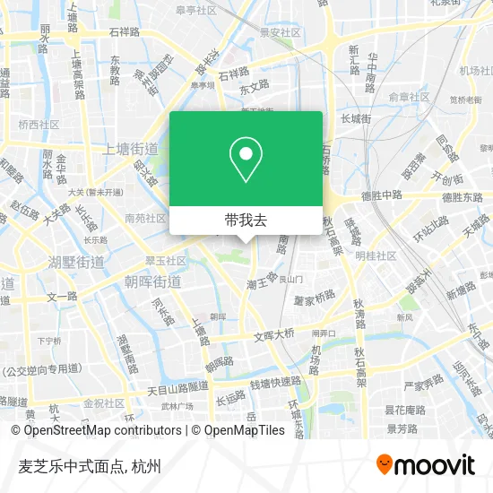 麦芝乐中式面点地图