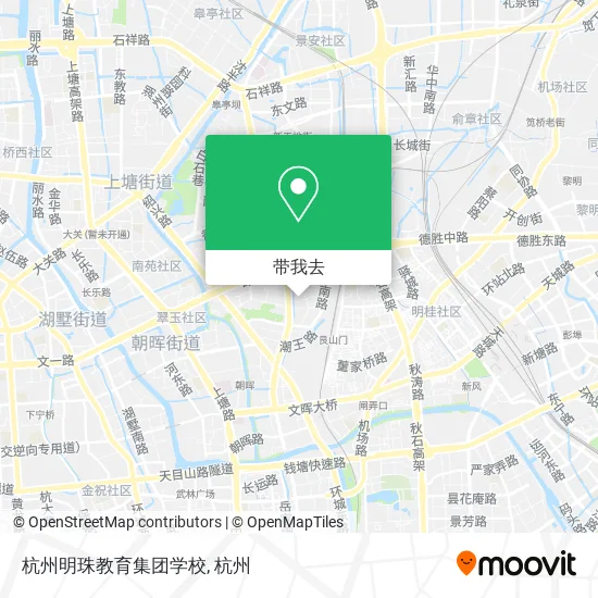 杭州明珠教育集团学校地图
