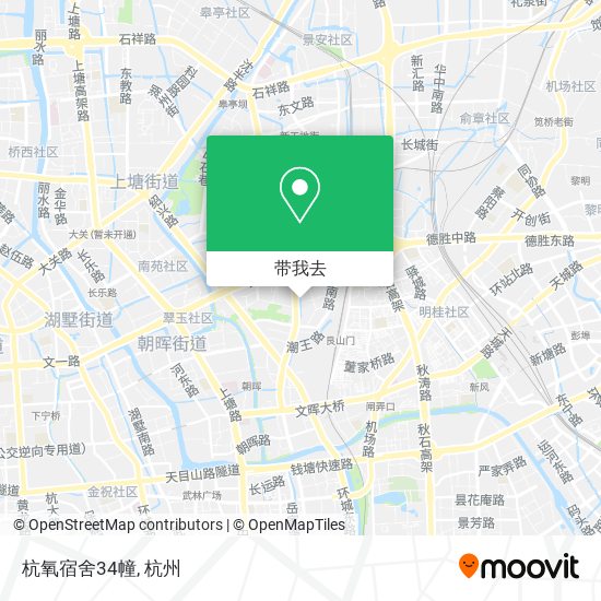 杭氧宿舍34幢地图