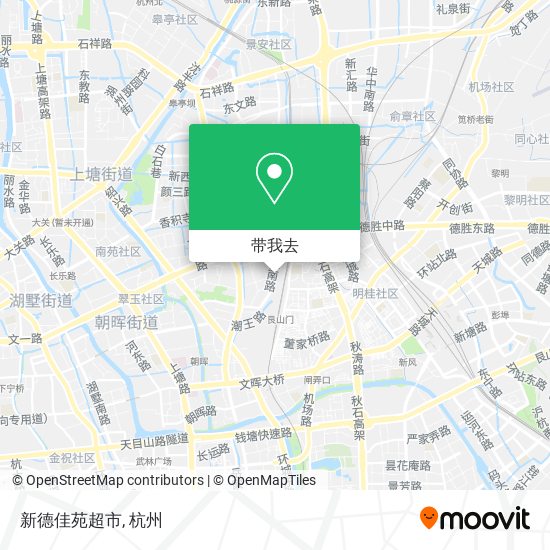 新德佳苑超市地图
