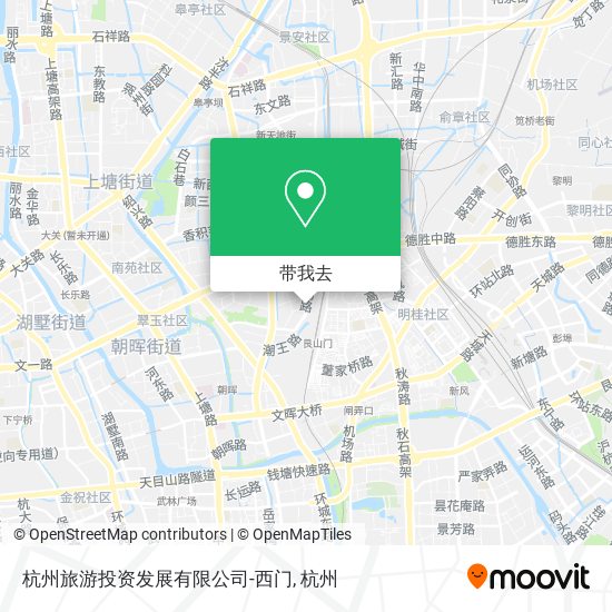 杭州旅游投资发展有限公司-西门地图