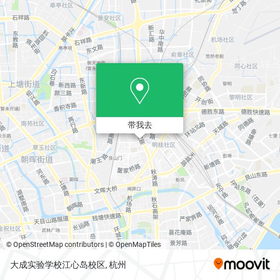 大成实验学校江心岛校区地图
