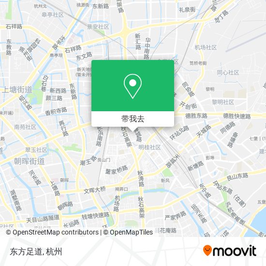 东方足道地图