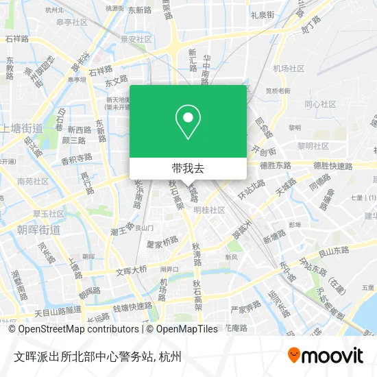 文晖派出所北部中心警务站地图