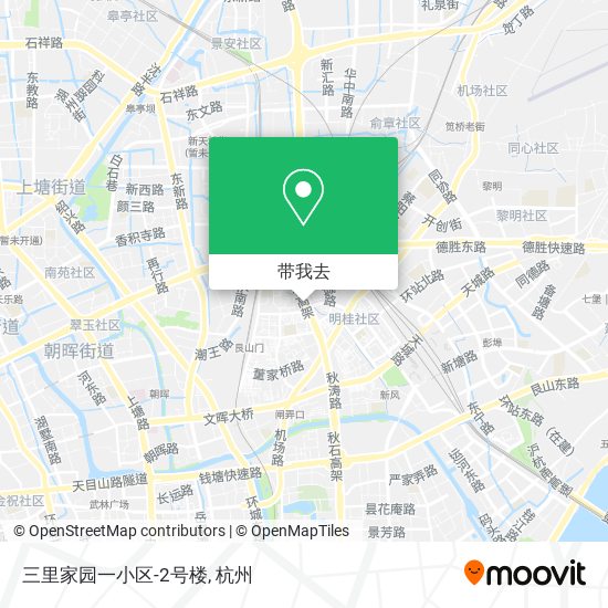 三里家园一小区-2号楼地图