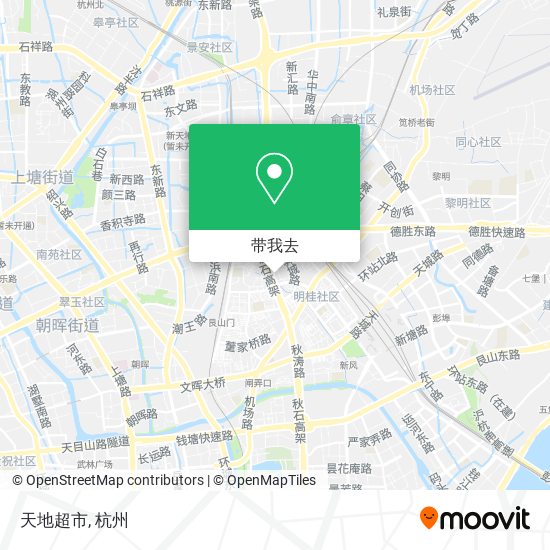 天地超市地图