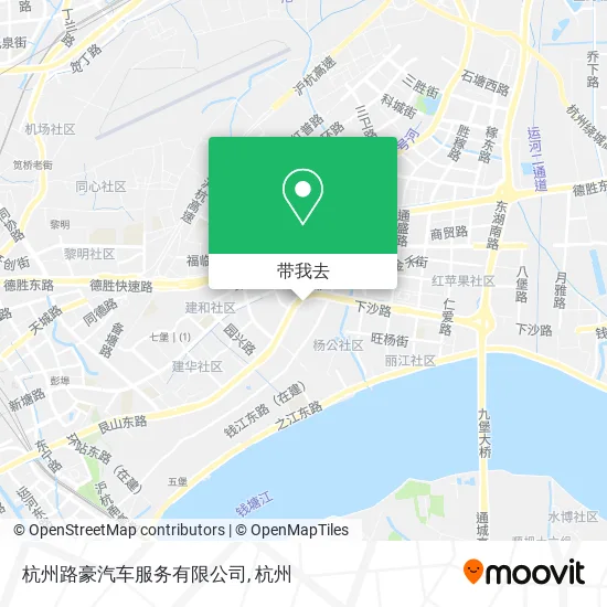 杭州路豪汽车服务有限公司地图