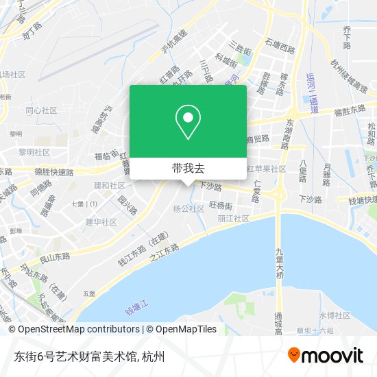 东街6号艺术财富美术馆地图
