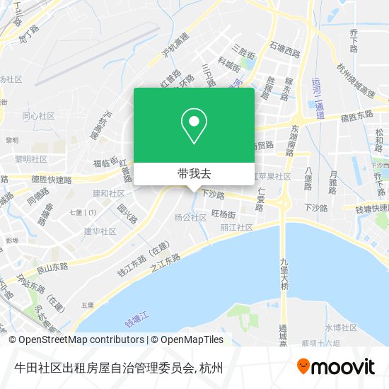 牛田社区出租房屋自治管理委员会地图