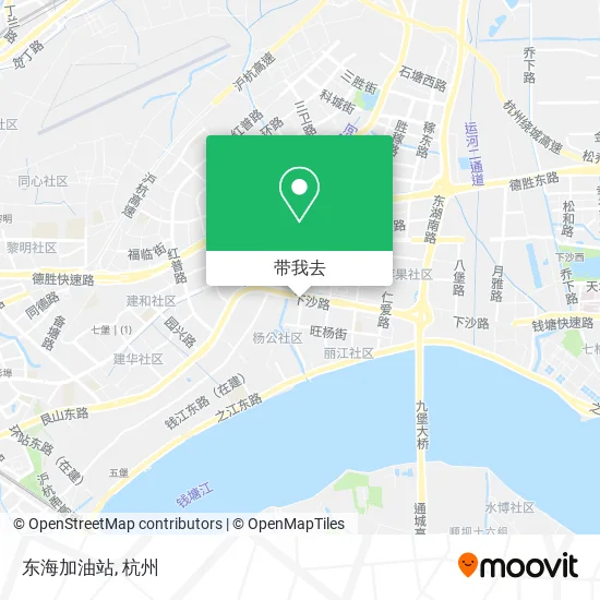 东海加油站地图